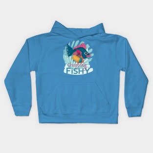 Shopping Fish-y Kids Hoodie